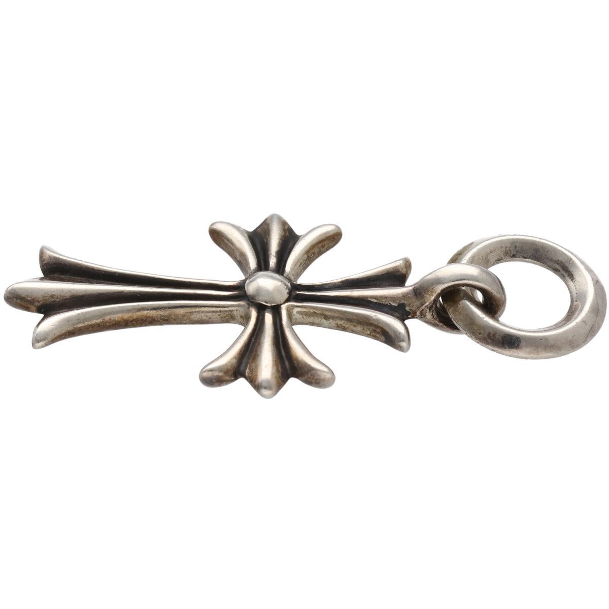 中古】 CHROME HEARTS クロムハーツ タイニーCHクロスチャーム SV925