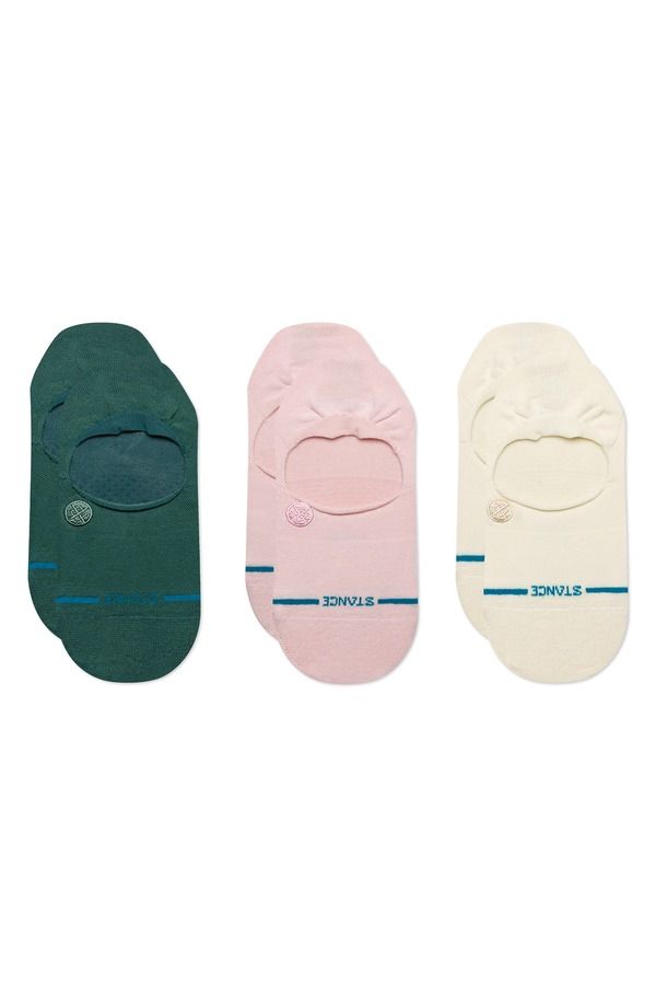 スタンス レディース アンダーウェア 靴下 Stance Icon Assorted 3Pack No Show Socks Teal ティール
