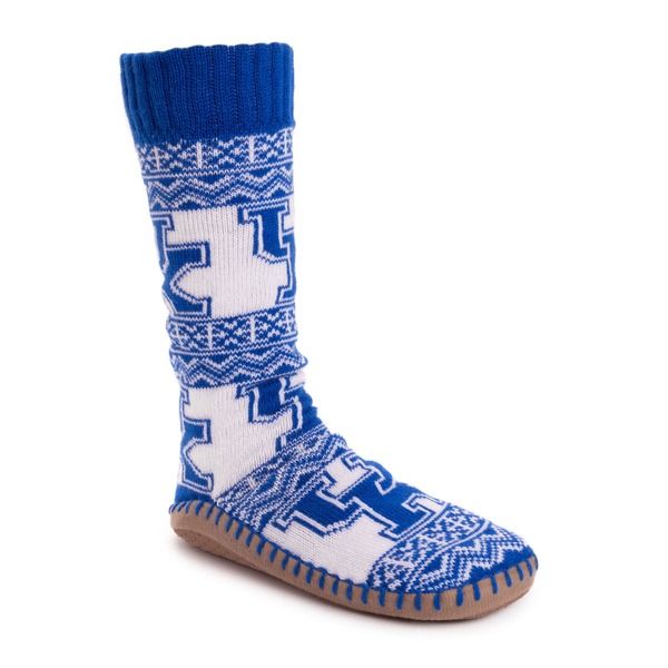 ムクルクス レディース アンダーウェア 靴下 MUK LUKS Gameday Slipper Socks Kentucky