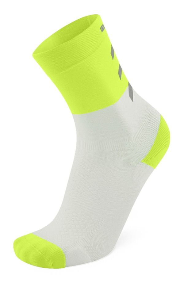 2XU レディース アンダーウェア 靴下 2XU Vectreflective Crew Socks WhiteVolt ホワイト