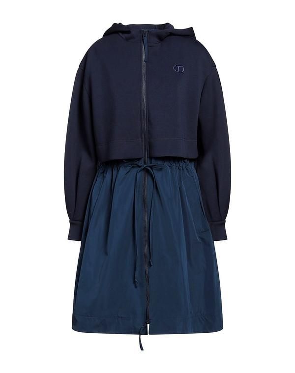 ツインセット レディース アウター コート TWINSET Navy ネイビー 