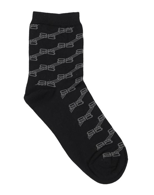 バレンシアガ レディース アンダーウェア 靴下 ストッキングソックス BALENCIAGA Black ブラック