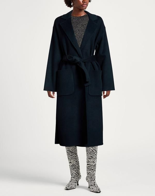 ウール リッチ レディース アウター コート WOOLRICH Navy ネイビー