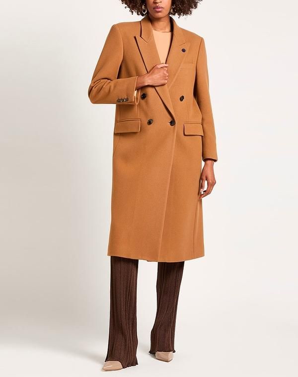 ラルディーニ レディース アウター コート LARDINI Camel キャメル
