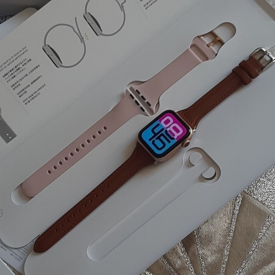 箱付 ／シリーズ6 アップルウォッチ 40mm Apple Watch KWX01 - メルカリ