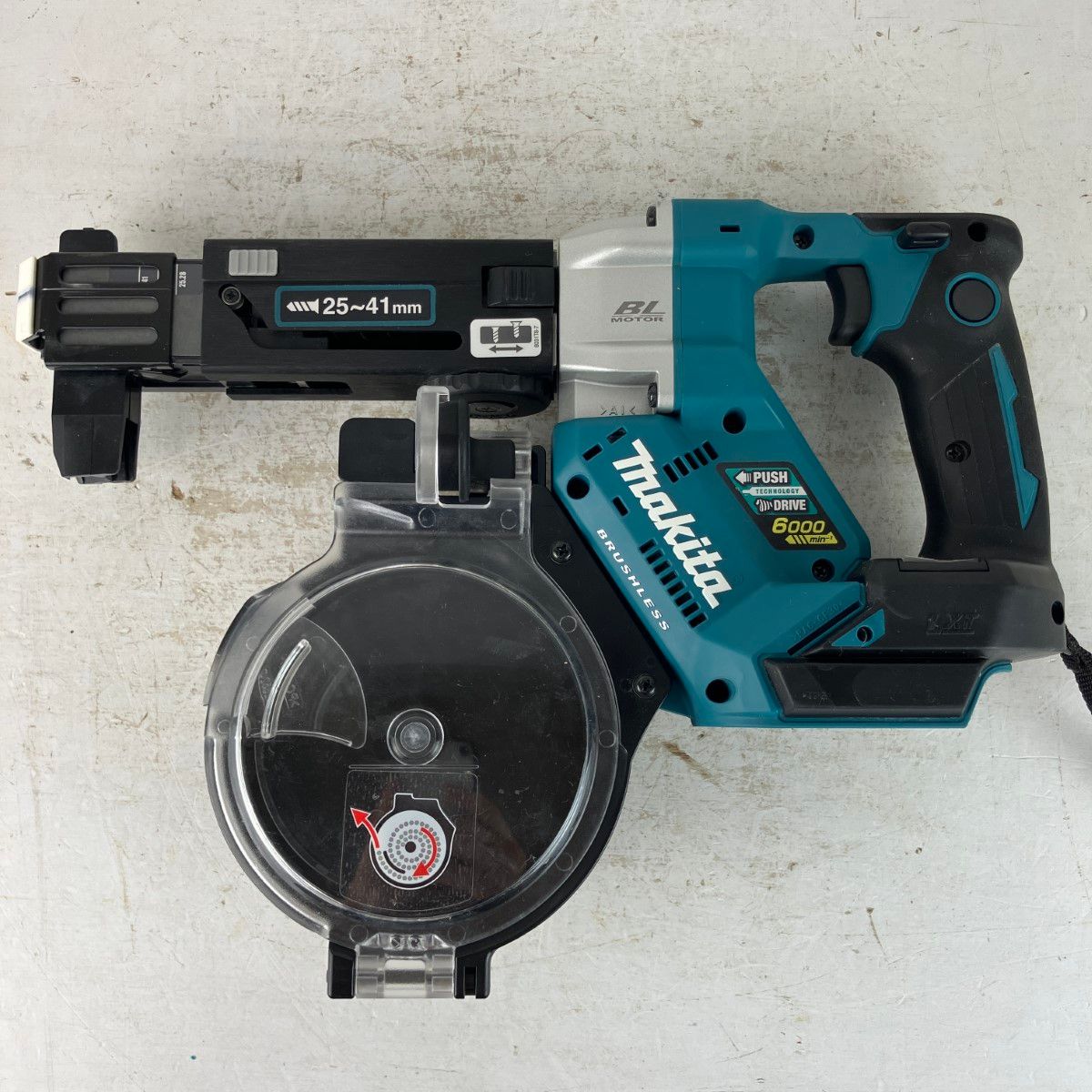 MAKITA マキタ 18v 41mm 充電式オートパックスクリュードライバ ※バッテリー、充電器無し FR451D ブルー