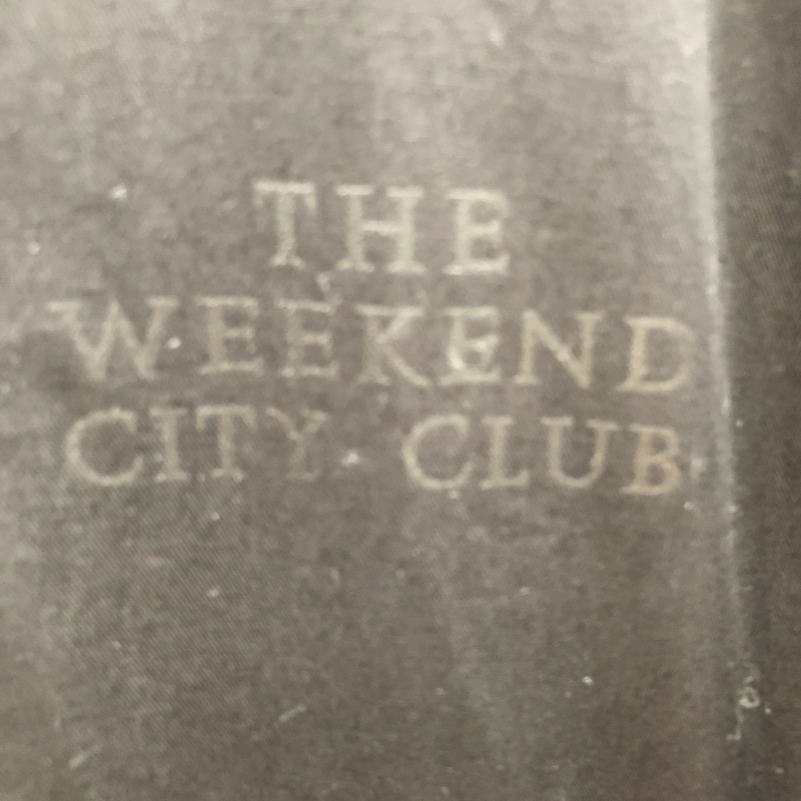THE WEEKEND CITY CLUB ジップアップブルゾン アウター メンズ Lサイズ