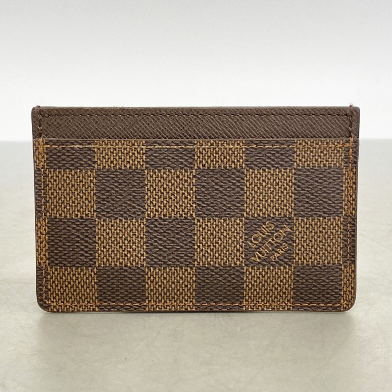ルイヴィトン ブラウン 名刺入れ ダミエ ルイ・ヴィトン(Louis Vuitton) ルイ・ヴィトン 名刺入れ・カード