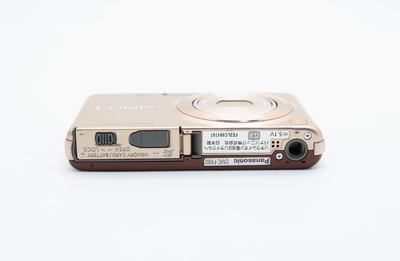 □完動品 Panasonic LUMIX DMC-FX80 コンパクトデジタルカメラ - メルカリ