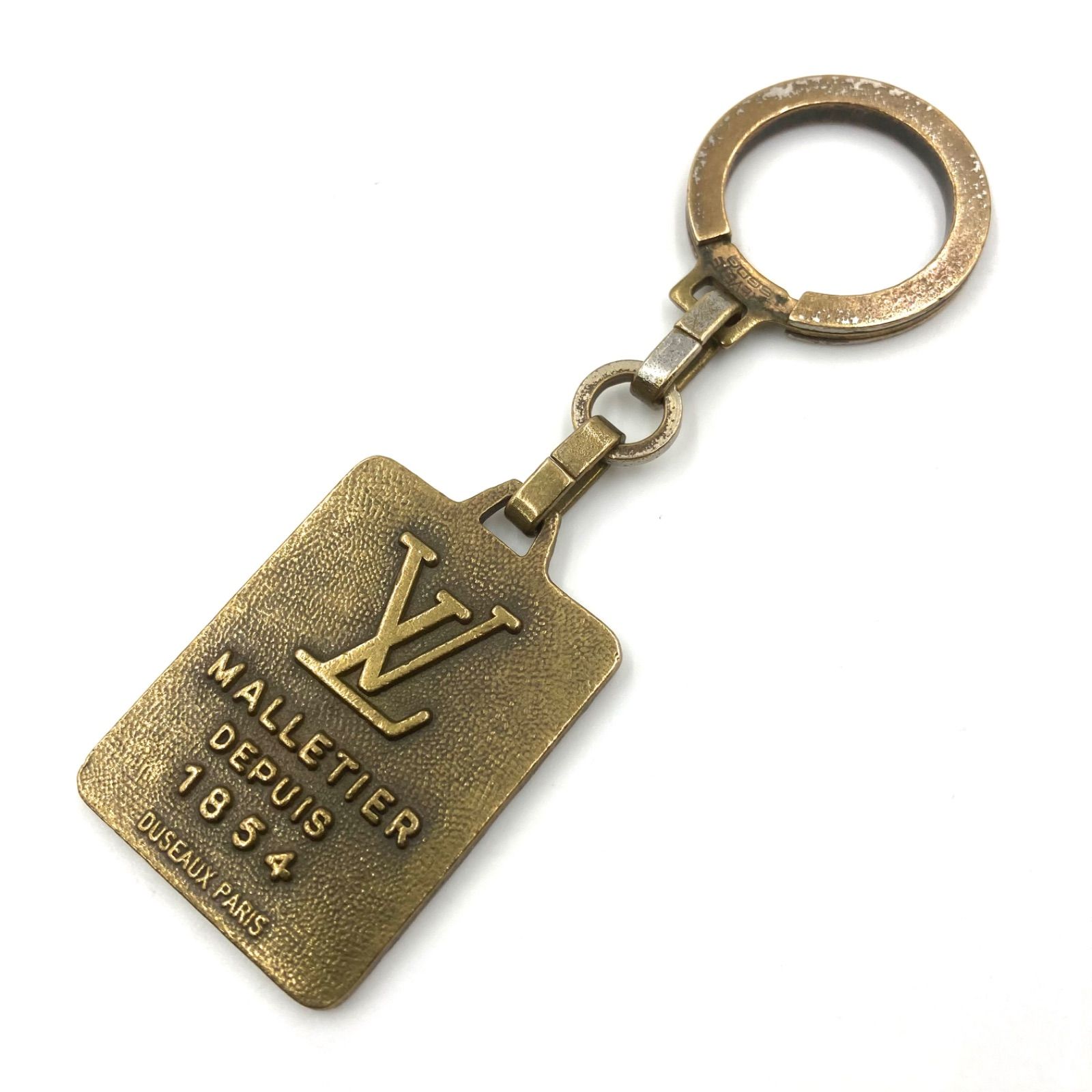 美品 Louis Vuittonマルティエ キーリング □超希少1968年以前 BREVETE S.G.D.G.刻印& DUSEAUX PARIS刻印□LOUIS