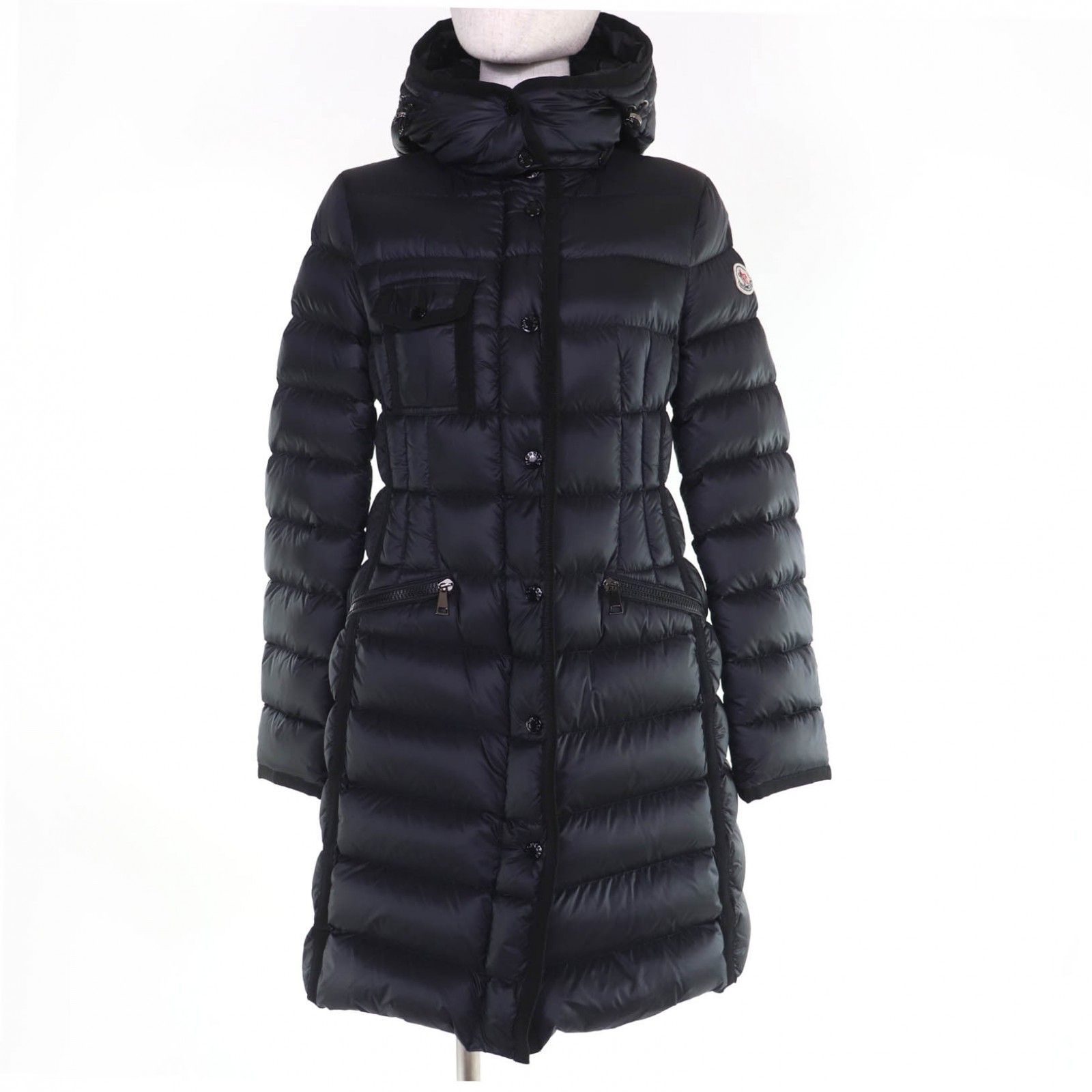極美品☆MONCLER モンクレール HERMINE エルミンヌ ロゴワッペン