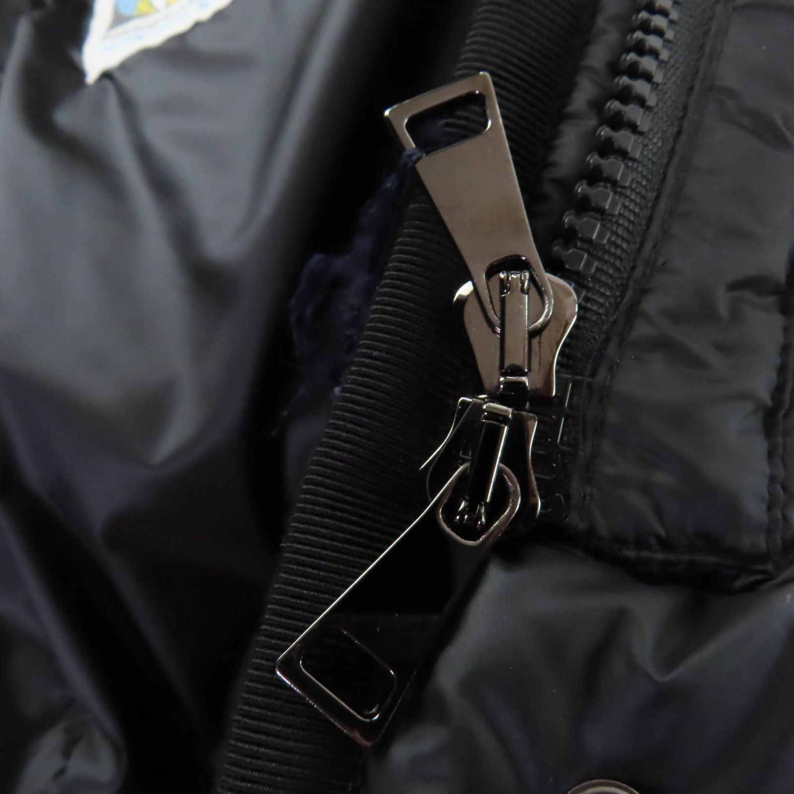 極美品☆MONCLER モンクレール HERMINE エルミンヌ ロゴワッペン