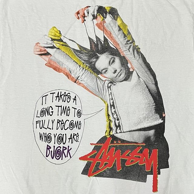Stussy Bjork ステューシー ビョーク Tシャツ フォトT アートT IT