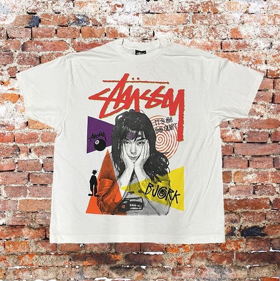 Stussy Bjork ステューシー ビョーク Tシャツ フォトT アートT IT