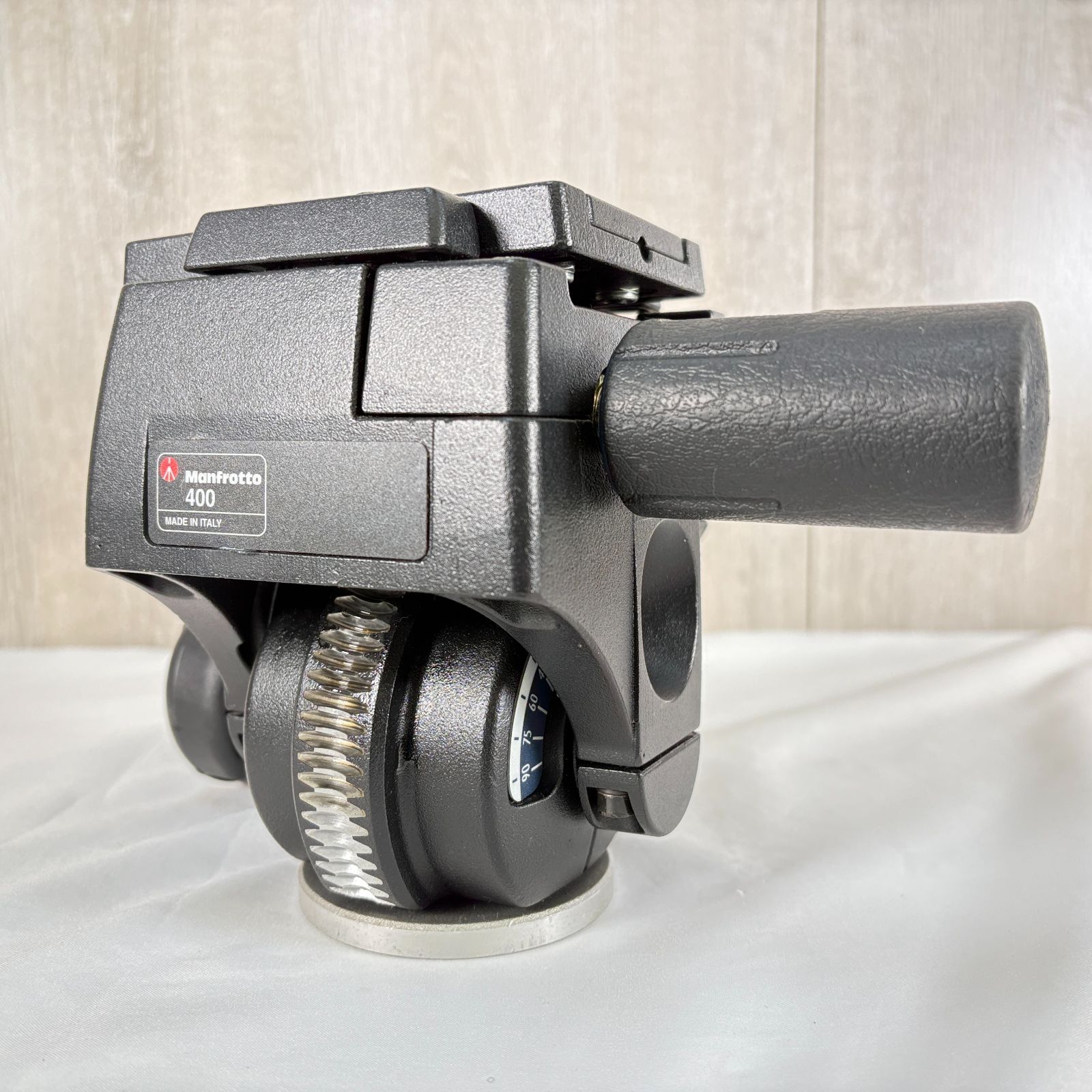 Manfrotto 400 雲台 MADE IN ITALY マンフロット ビデオ雲台 三脚ヘッド カメラアクセサリー