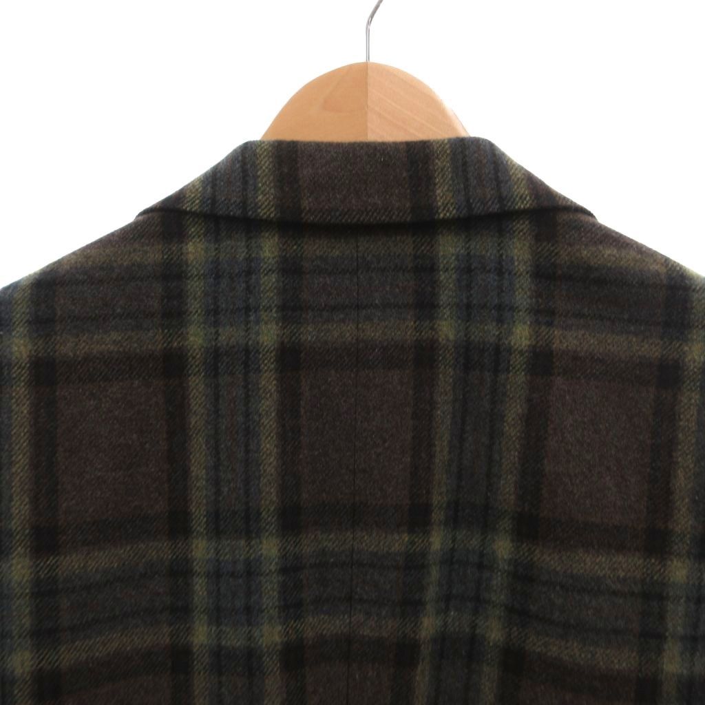 ベルベスト Belvest テーラードジャケット ブレザー チェック ウール