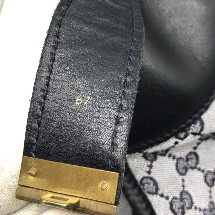 GUCCI グッチ オールドグッチ シェリーライン GGキャンバス ボストン