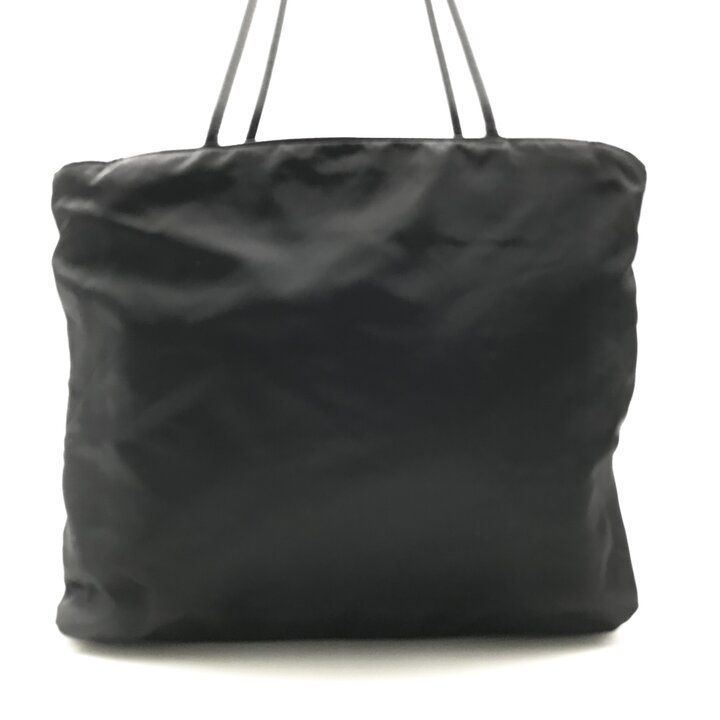 美品 PRADA プラダ 三角ロゴ プレート ナイロン テスート トート