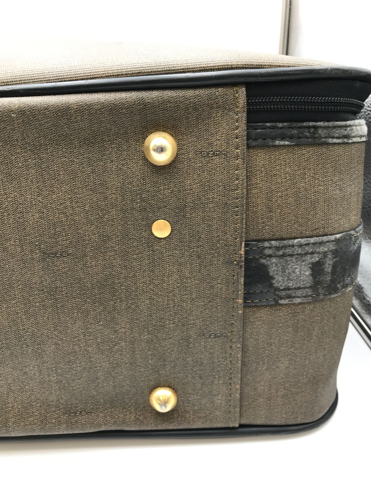 希少 FENDI フェンディ キャリーケース トランクケース 旅行鞄 ペカン 