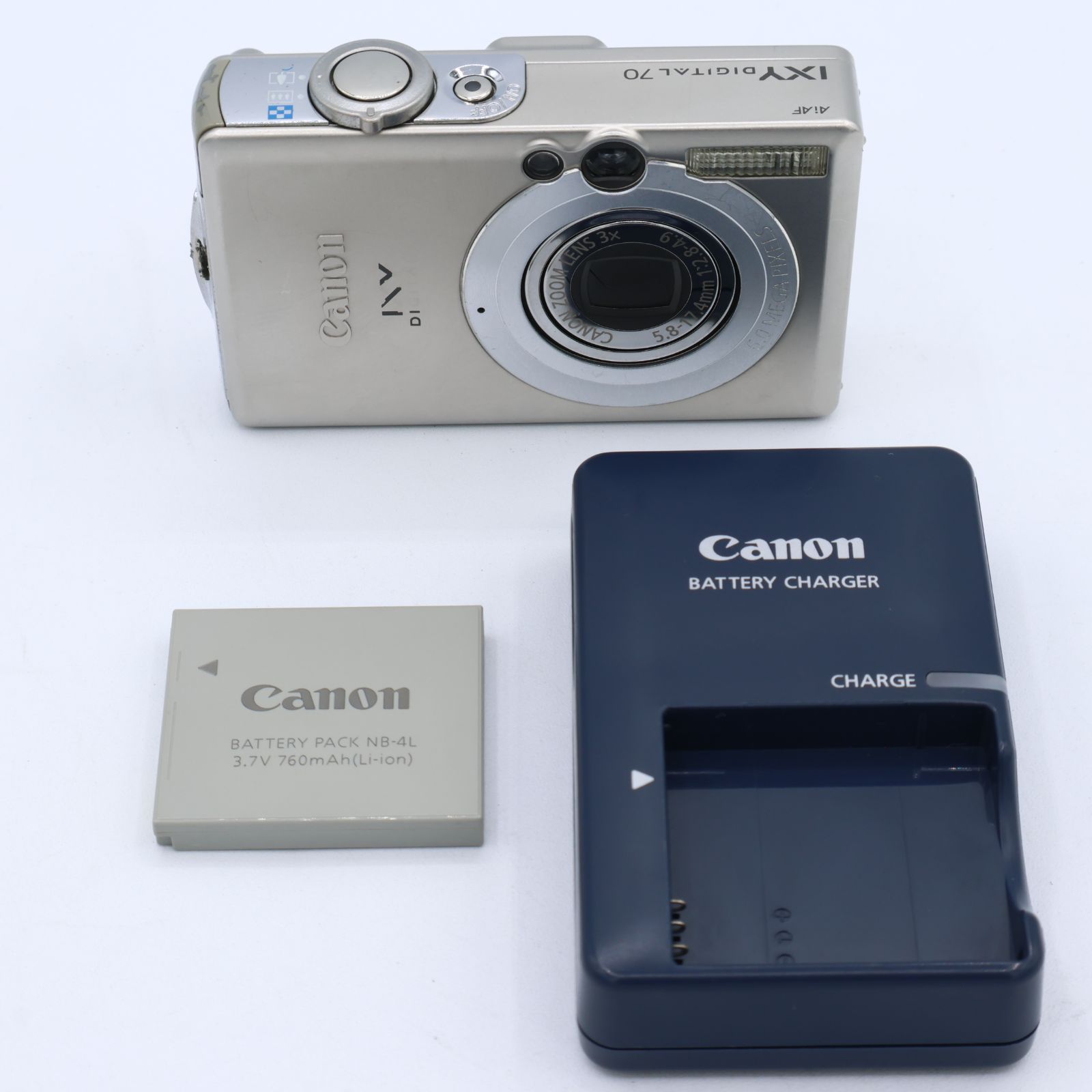 Canon キヤノン コンパクトデジタルカメラ IXY DIGITAL 70 #260521_2511007742