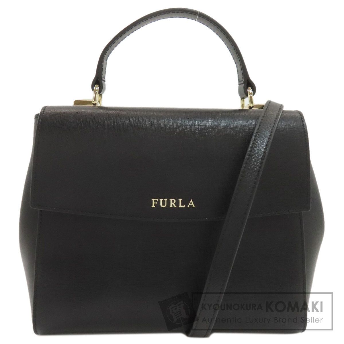Furla フルラ 2WAY ハンドバッグ レザー レディース [中古] - メルカリ