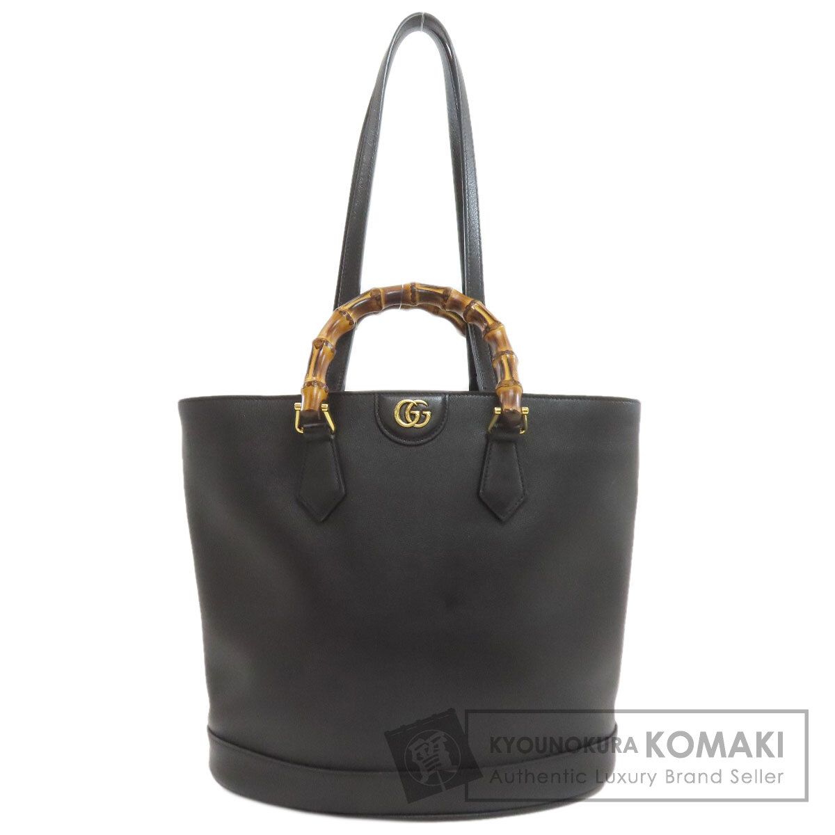 GUCCI グッチ 750394 ダイアナ バンブー 2WAY ハンドバッグ レザー