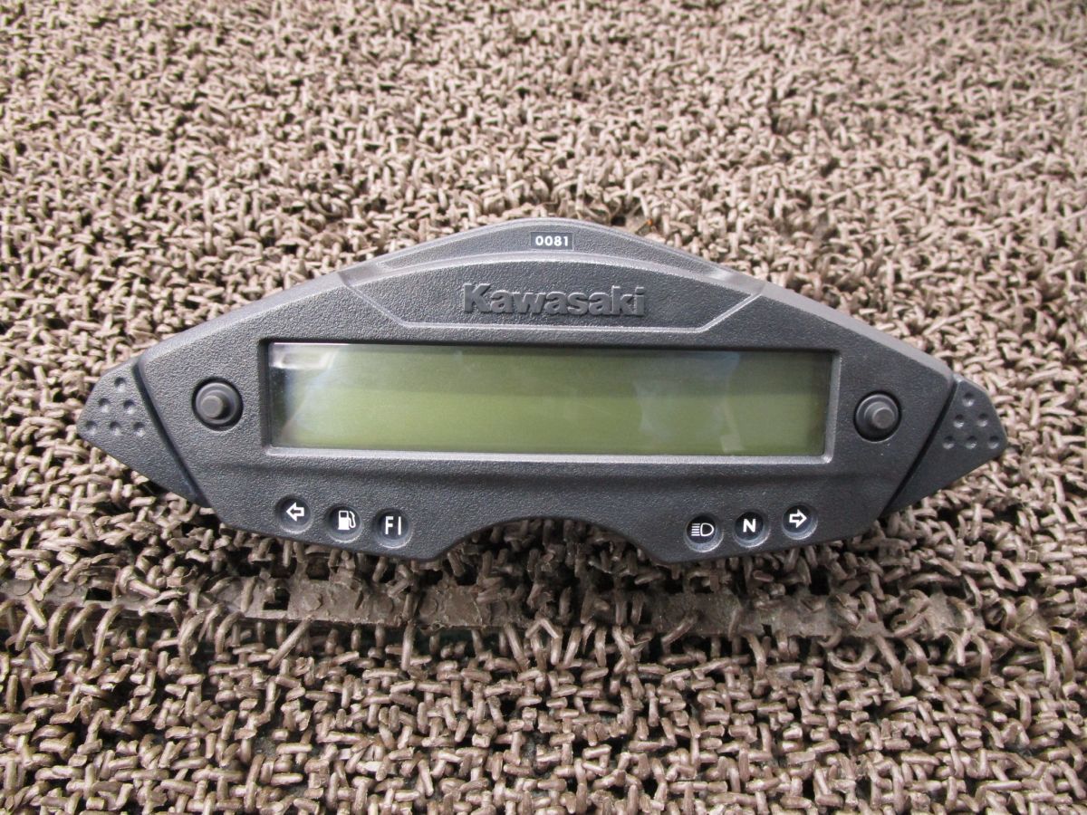 Dトラッカー125 デジタル メーター ●B7057 スピード タコ！LX125D カワサキ 【 LX125CE 】 D-TRACKER 動画有 FI インジェクション