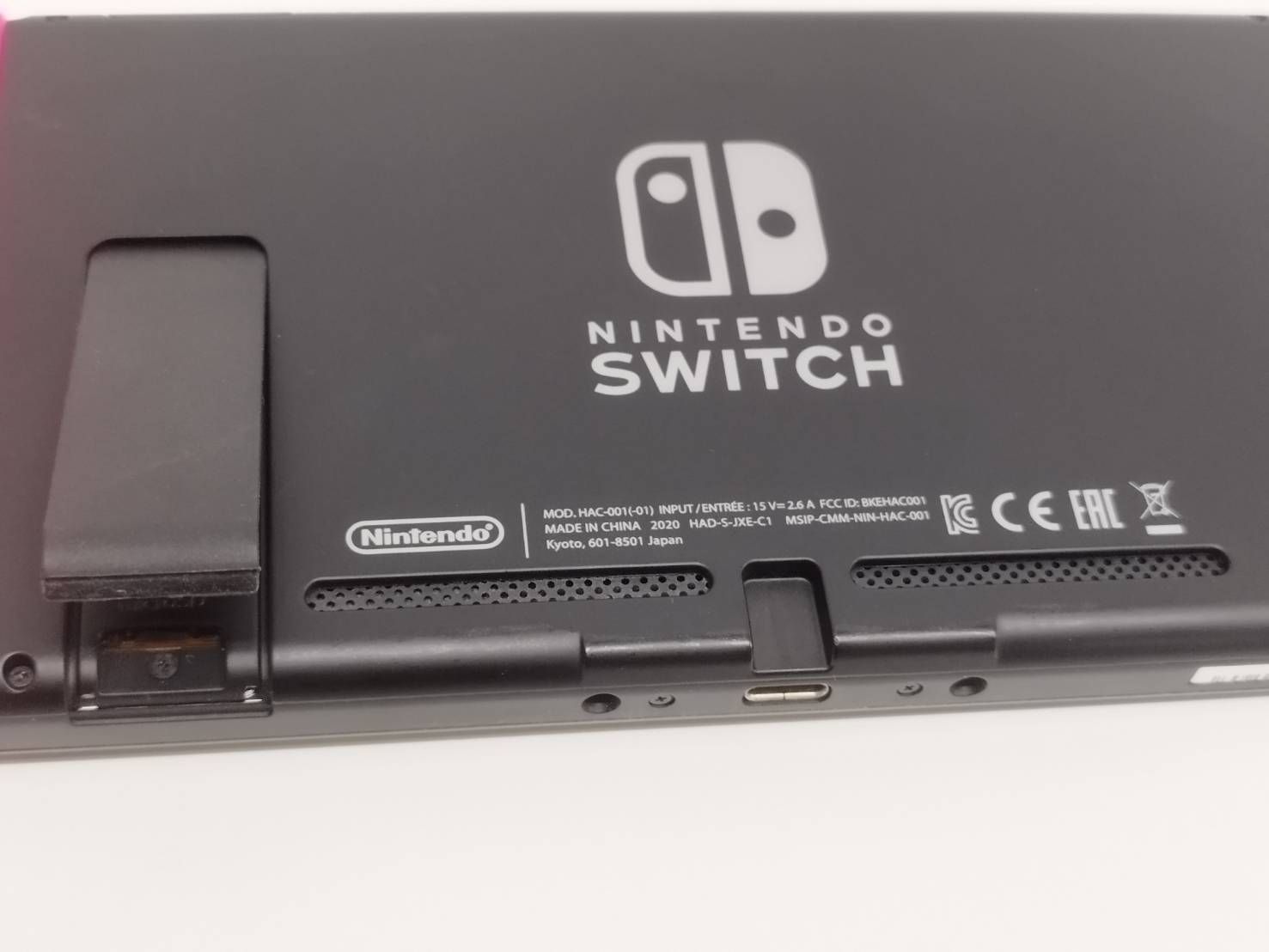 良品】Nintendo Switch 本体 HAC-001(-01)/2020年製/バッテリー強化版