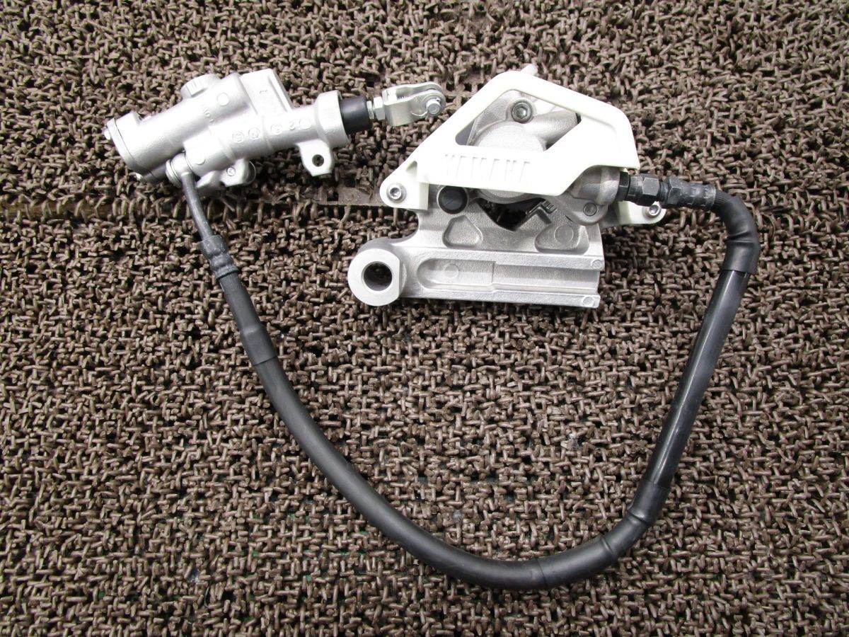 トリッカー リアキャリパー マスターシリンダー △B7197！NISSIN DG16J ヤマハ 【 G370E 】 tricker 動画有 FI インジェクション XG250