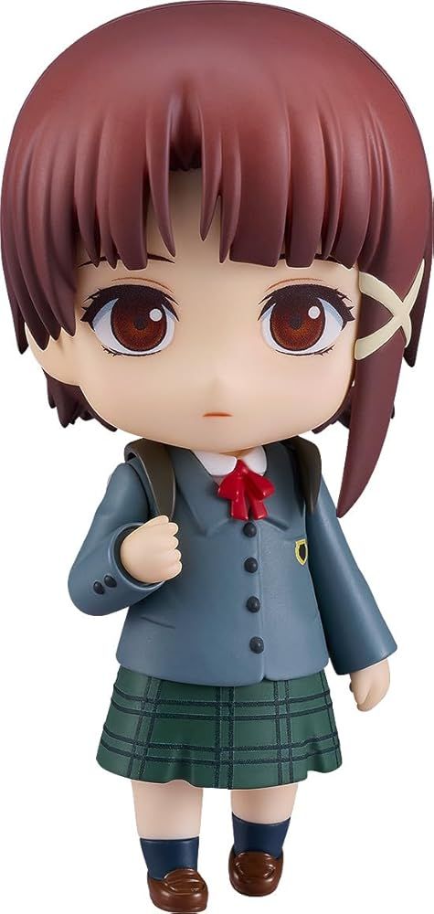 新品未開封 ねんどろいど serial experiments lain 岩倉玲音 ノン