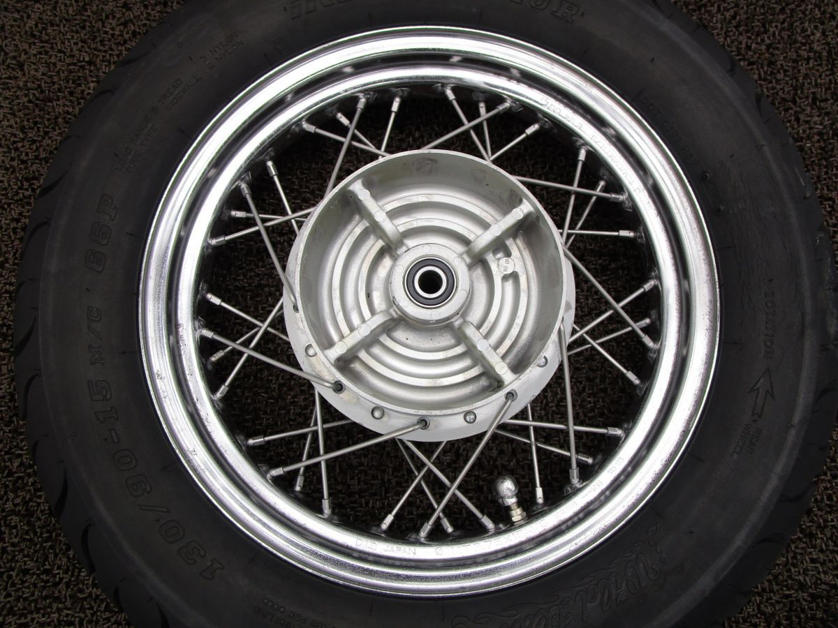 ビラーゴ250S リアホイール ブレーキドラム □B7281！3DM ヤマハ 【 3DM 】 VIRAGO キャブ車