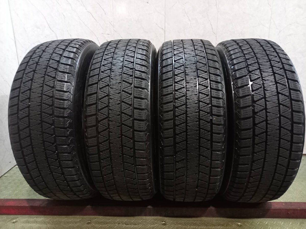 BS BRIDGESTONE BLIZZAK DM-V3 225/55R19 19インチ スタッドレス 4本 バリ溝 ハリアー T32エクストレイル CX-5/CX-8等　(KTP065)