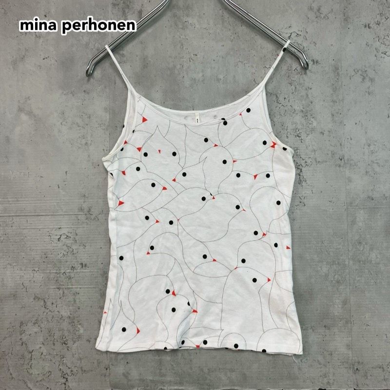mina perhonen ミナペルホネン サイズなし ホワイト sea fowl js8416