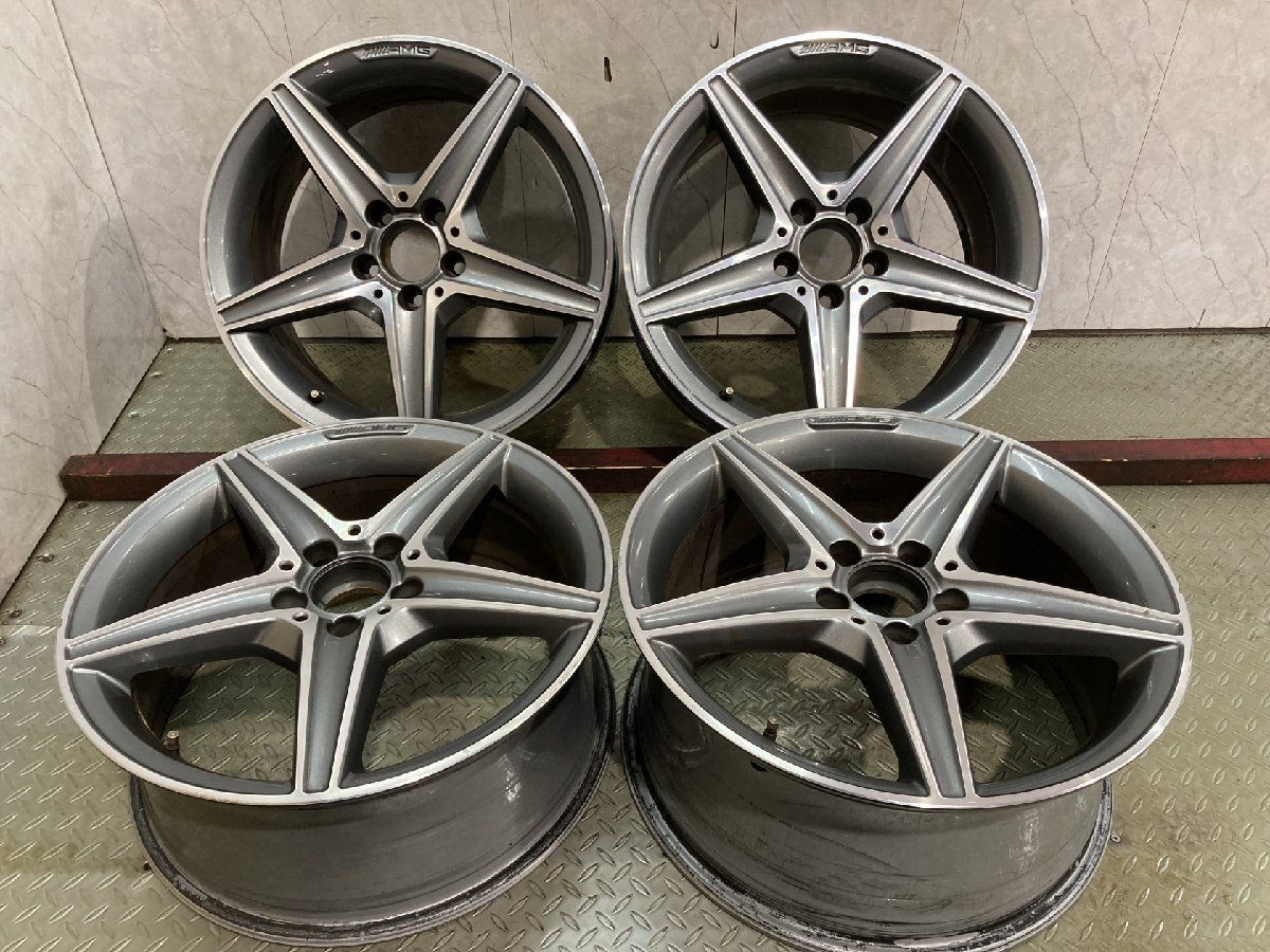メルセデスベンツ W205 Cクラス AMG 純正ホイール 18インチ 4本 7.5J
