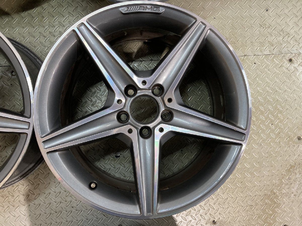 メルセデスベンツ W205 Cクラス AMG 純正ホイール 18インチ 4本 7.5J 