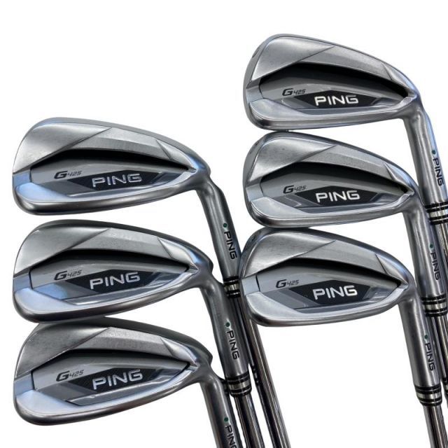 中古】 ピン G425 6S(アーコス付き) アイアンセット IR PING AWT 2.0