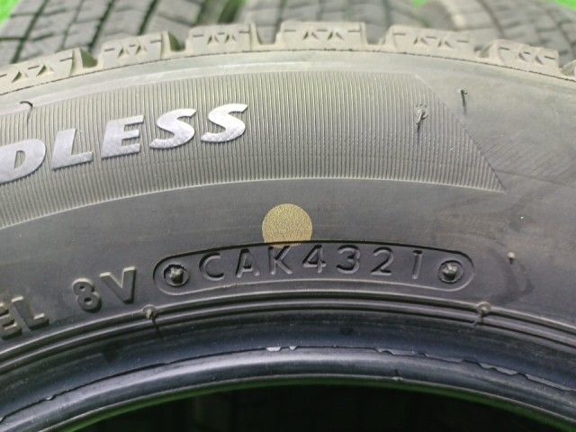 BRIDGESTONE スタッドレス ブリヂストン ブリザックVRX2 155/65R14 4本 2本5ミリ 2本6ミリ