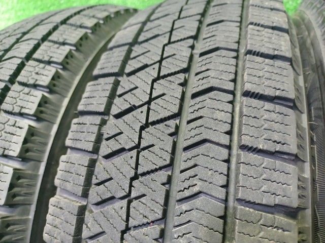 BRIDGESTONE スタッドレス ブリヂストン ブリザックVRX2 155/65R14 4本 2本5ミリ 2本6ミリ