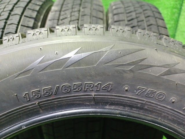 BRIDGESTONE スタッドレス ブリヂストン ブリザックVRX2 155/65R14 4本 6ミリ 2021年 BRIDGESTONE スタッドレス ブリヂストン ブリザックVRX2 155/65R14 4本 6ミリ 2021年