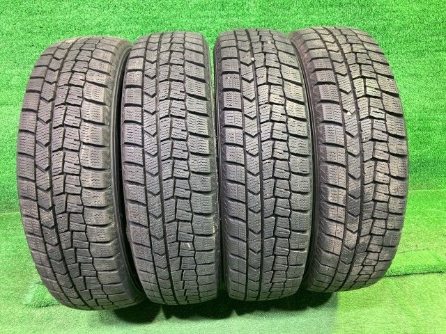 DUNLOP スタッドレス ダンロップ ウィンターマックスWM02 155/65R14 4本 7ミリ 2022年