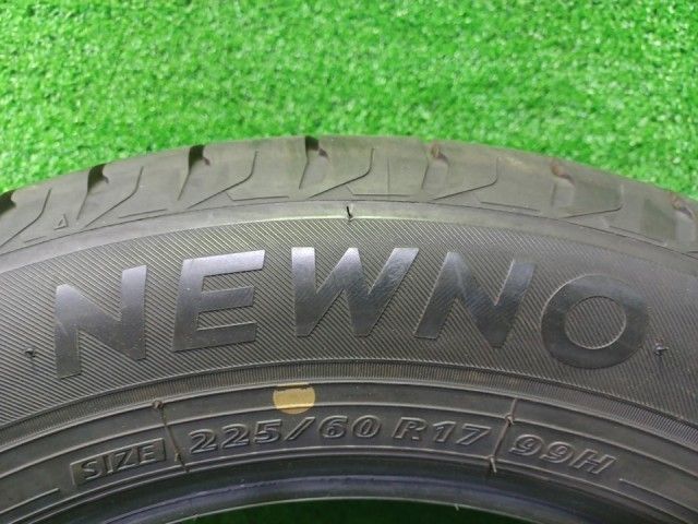 BRIDGESTONE サマー ブリヂストン ニューノ 225/60R17 1本 6ミリ 2023