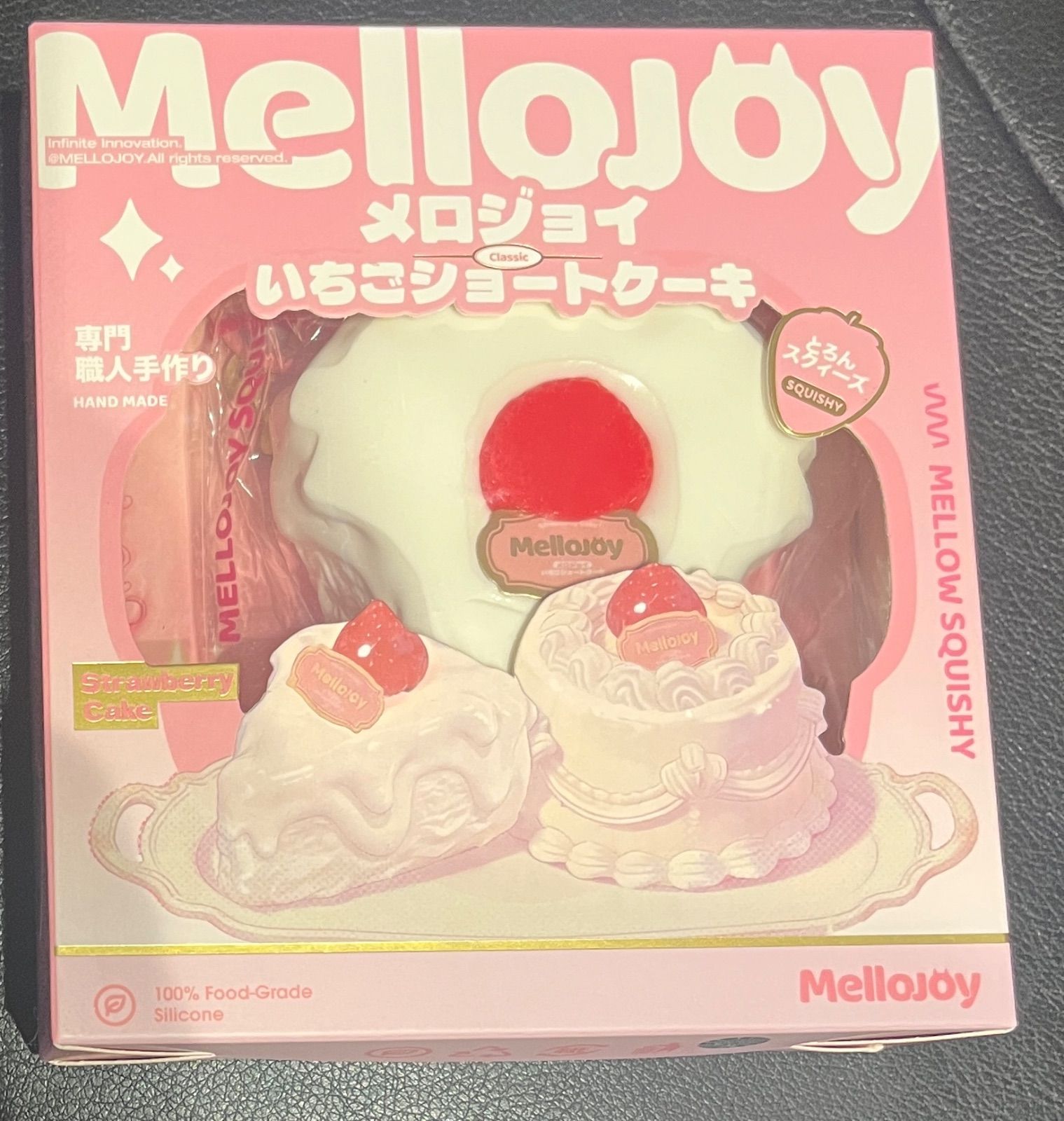 メロジョイ イチゴショートケーキ（スライス） 未開封のまま発送