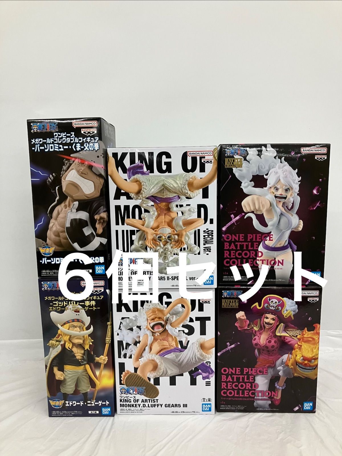未開封 ワンピース ONE PIECE フィギュア 6種セット LF6026 f099