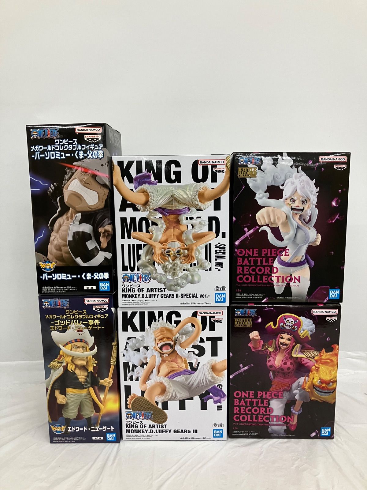 未開封 ワンピース ONE PIECE フィギュア 6種セット LF6026 f099