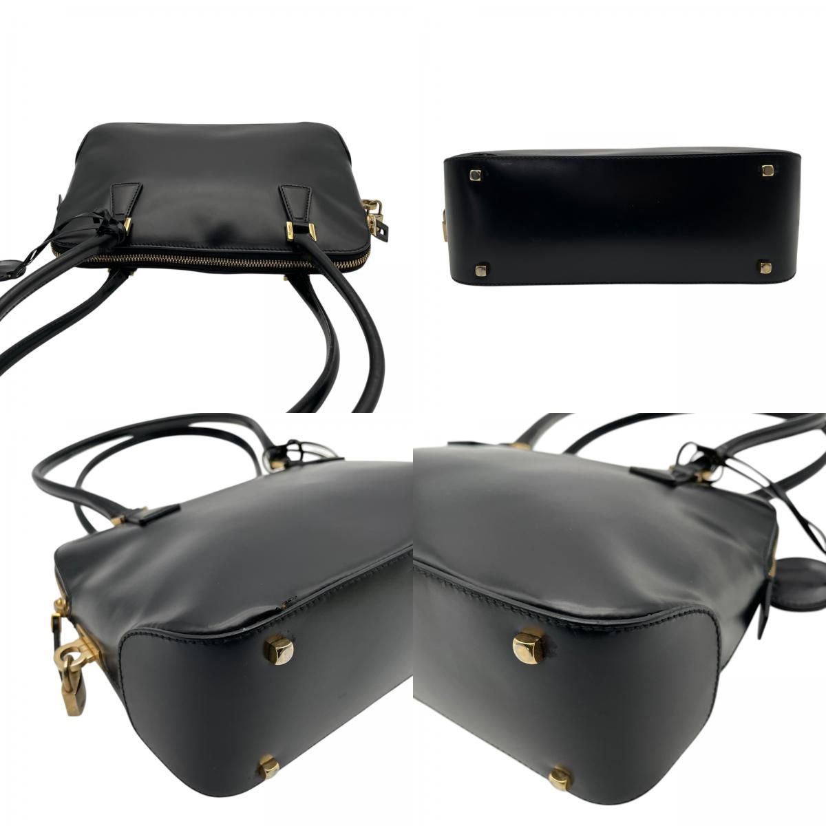 Salvatore Ferragamo フェラガモ ガンチーニ ハンドバッグ レザー 