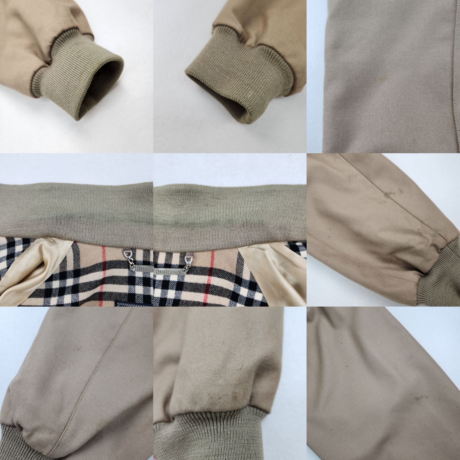 BURBERRY ブルゾン 希少3L バーバリーズ vintage スイングトップ ノバ