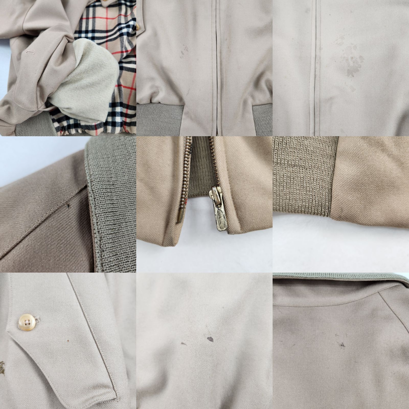 BURBERRY ブルゾン 希少3L バーバリーズ vintage スイングトップ ノバ