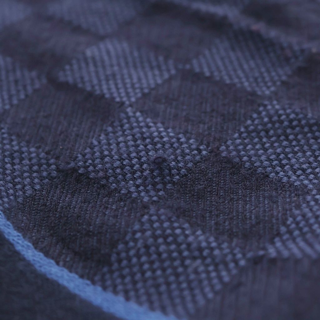 LOUIS VUITTON (ルイヴィトン) エシャルプ メサジェ マフラー ネイビー