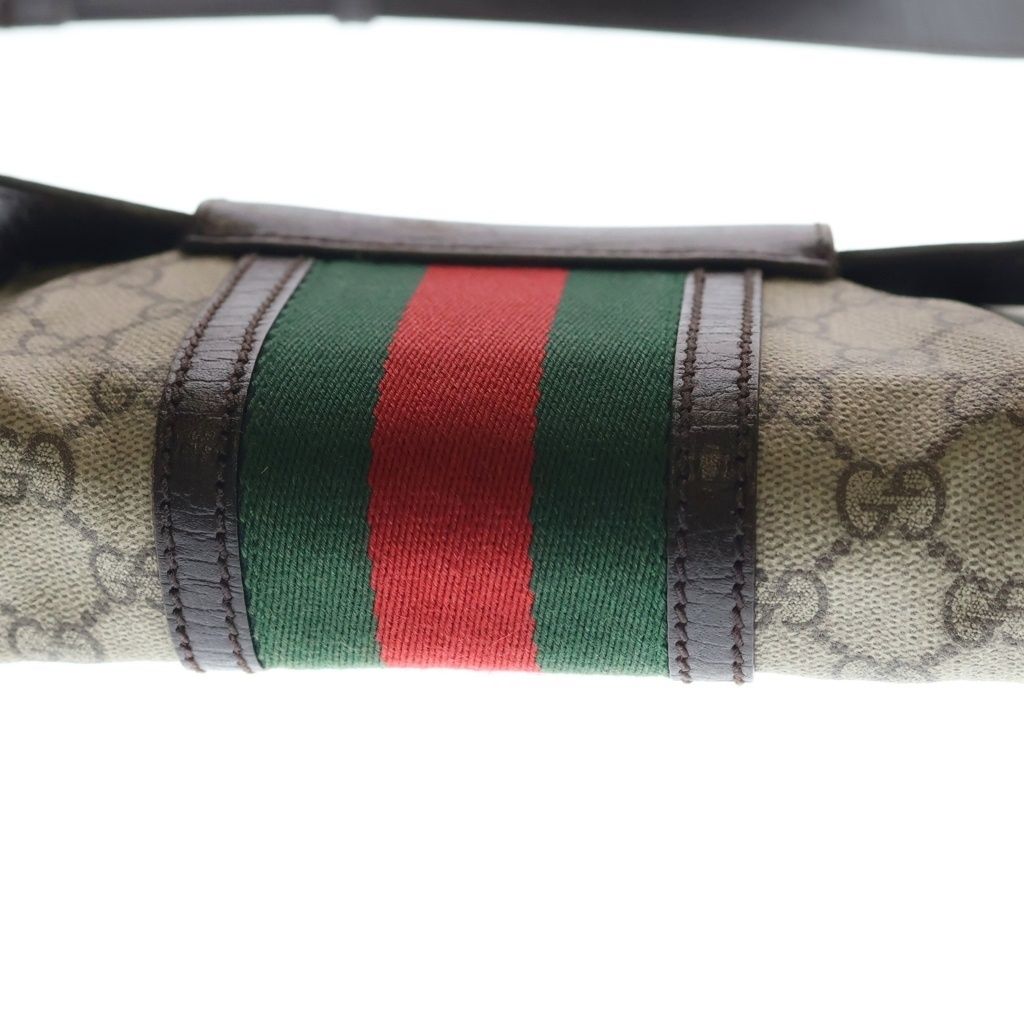 GUCCI (グッチ) GGスプリーム シェリーライン ショルダーバッグ