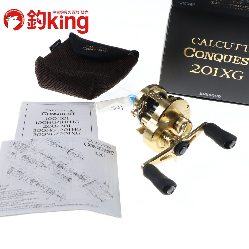 中古/極上品】 シマノ 22 カルカッタコンクエスト 201XG /G011M ロッド